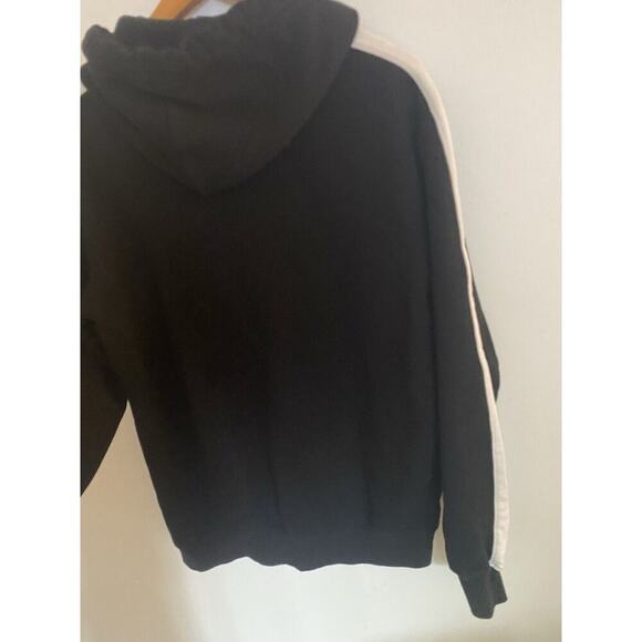 H&M Black And White Hoodie Women Small - Picture 3 of 4